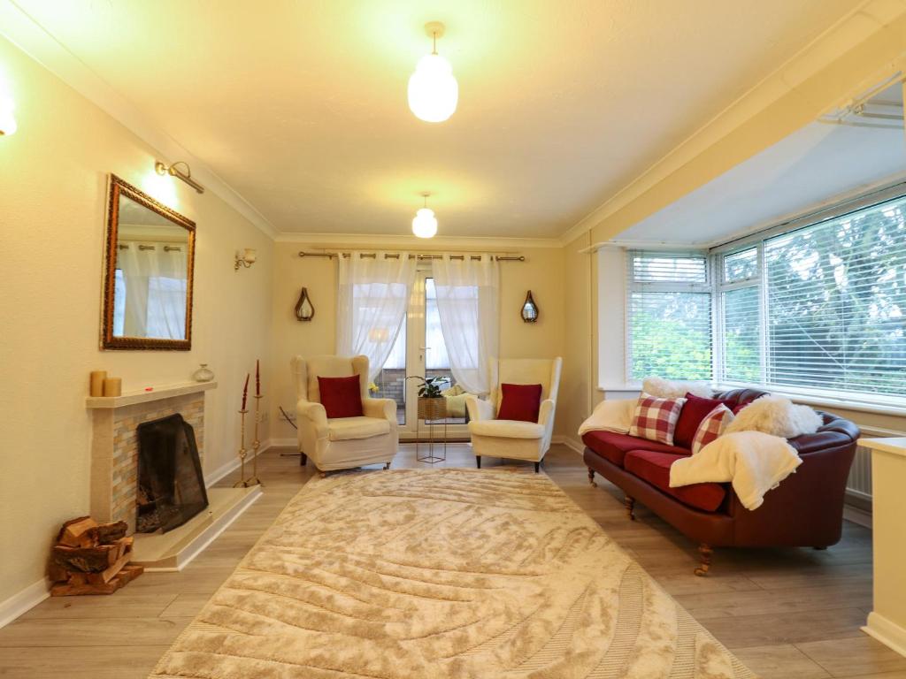 Et opholdsområde på Crown Farm