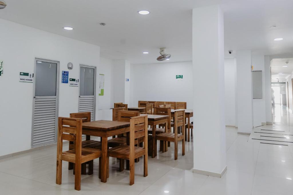 Kuchyň nebo kuchyňský kout v ubytování Hotel Plataneras Confort