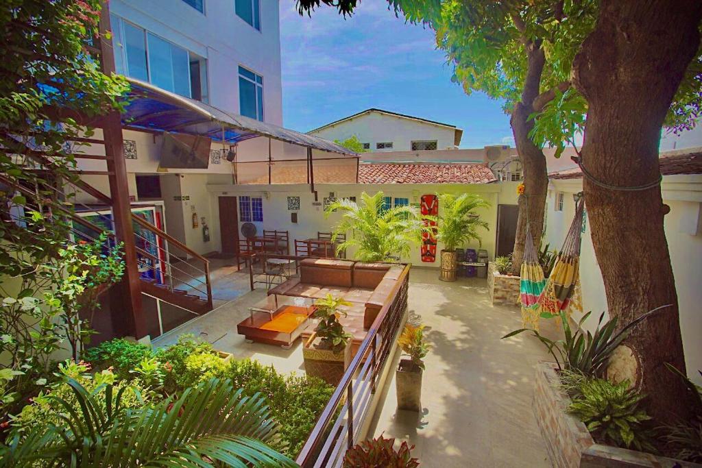 Zahrada ubytování Hotel Ucla Center