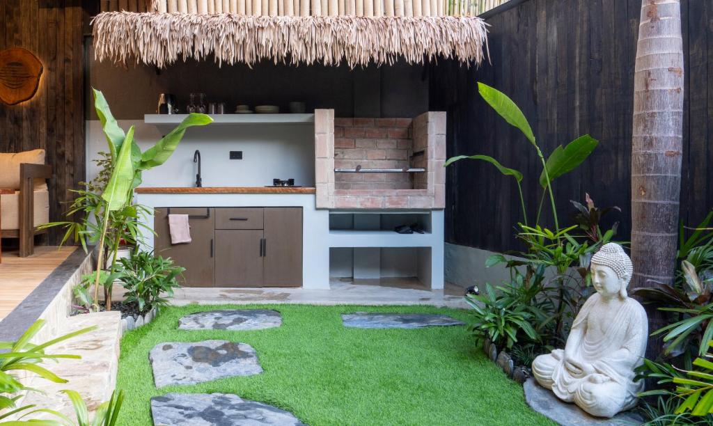 Zahrada ubytování Capricho Villa El Nido