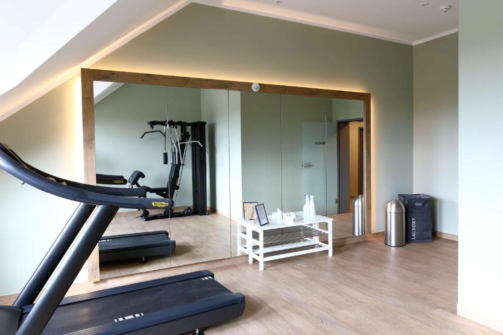 Fitness centrum a/nebo fitness zařízení v ubytování Best Western Erfurt-Apfelstädt