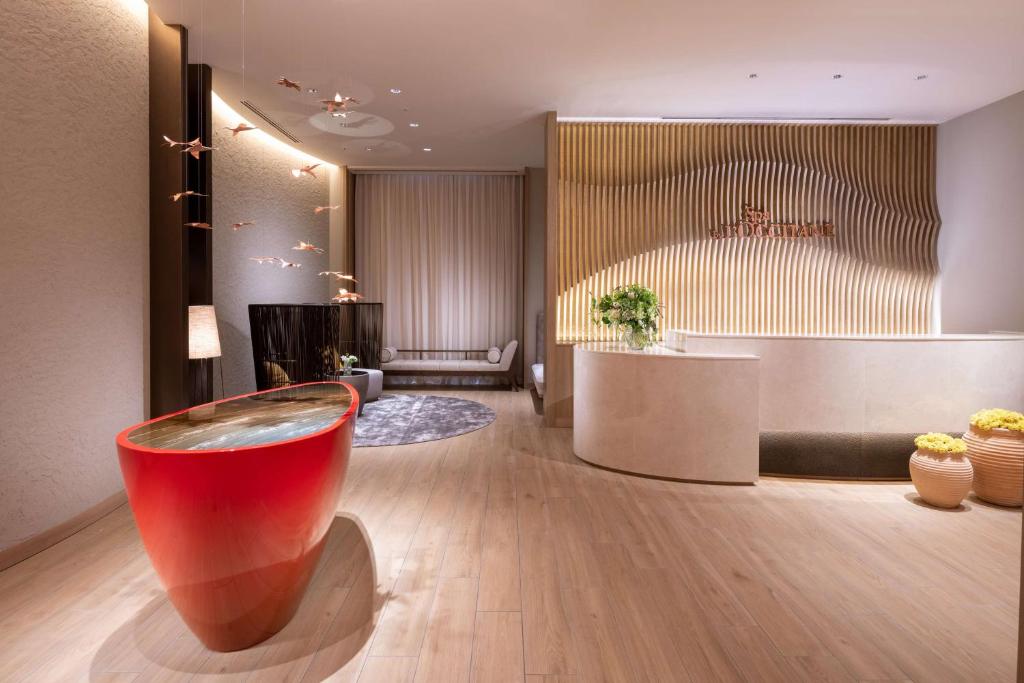 Posezení v ubytování Hilton Hiroshima