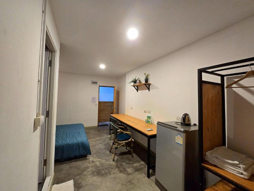 Kuchyň nebo kuchyňský kout v ubytování cafe del sol