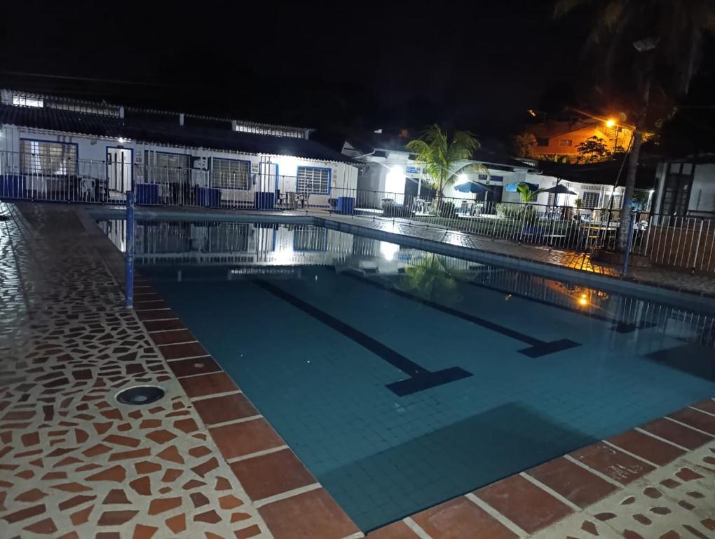 Bazén v ubytování hotel villa palmera campestre nebo v jeho okolí