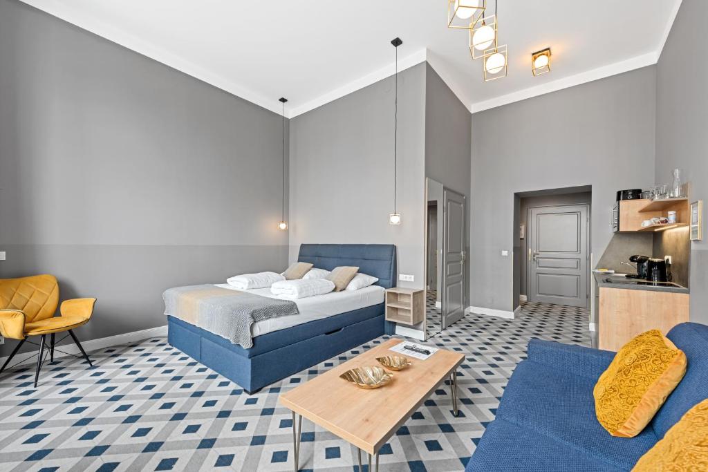 Część wypoczynkowa w obiekcie KH Opera Apartments