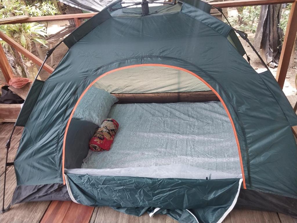 Postel nebo postele na pokoji v ubytování Apo-Experience Ecoturismo Talamanca