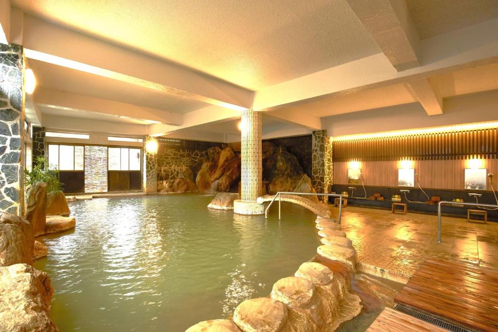 Myoken Onsen Nemu - Vacation STAY 20867vの敷地内または近くにあるプール