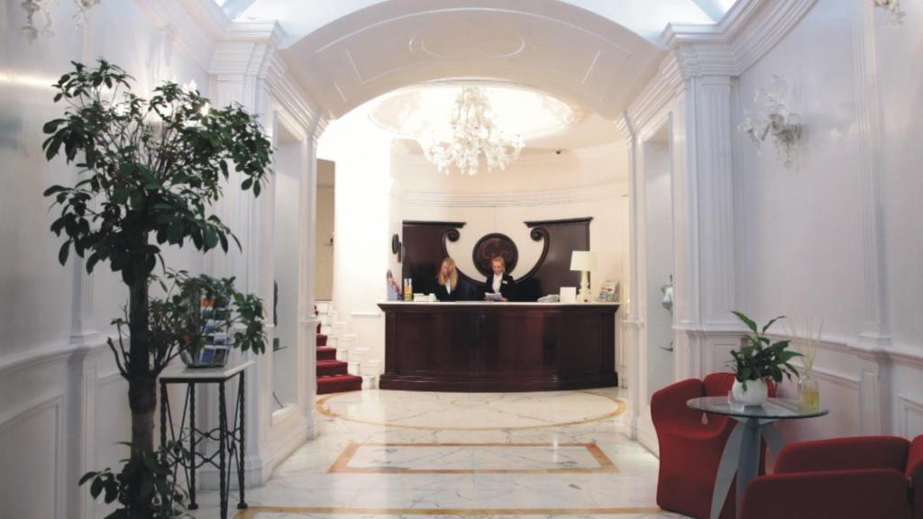 Vstupní hala nebo recepce v ubytování Gambrinus Hotel