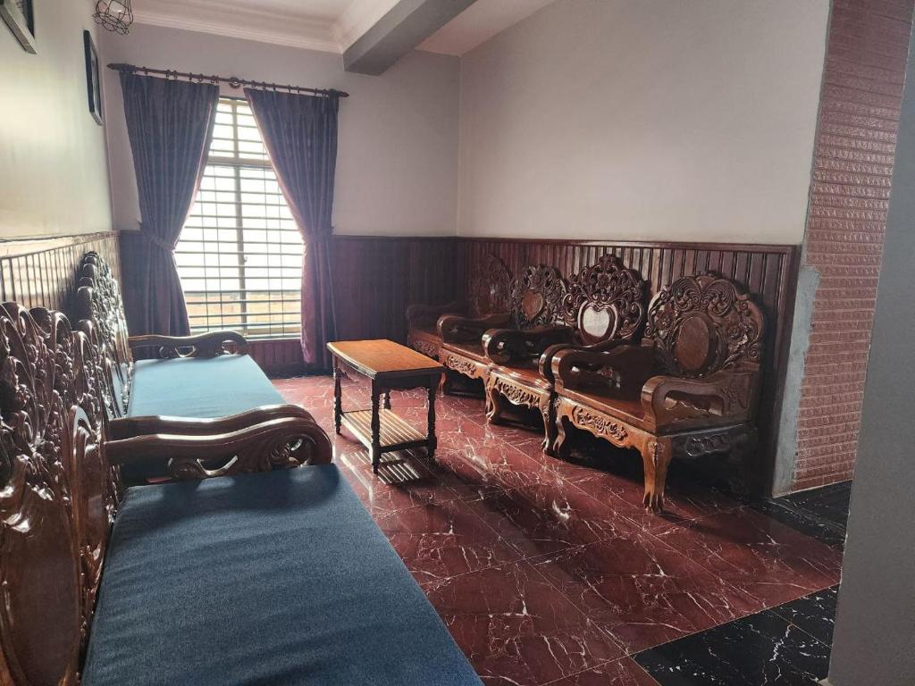 Posezení v ubytování Jasmine Lodge Siem Reap