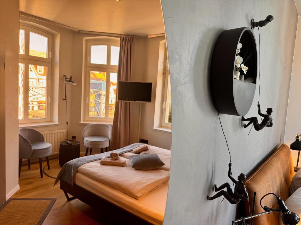Hotel & Restaurant Fackelgarten Plau am See - Double Room