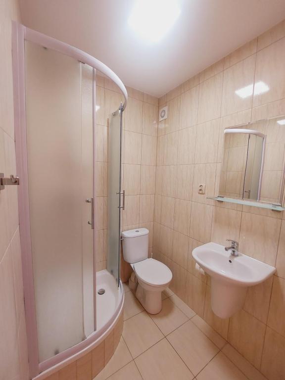 Kúpeľňa v ubytovaní Willa Eskada