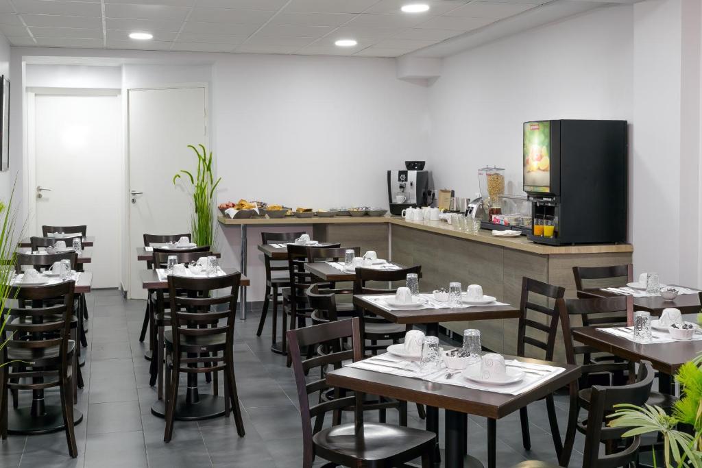 Restaurace v ubytování Hotel Foch Nancy Gare