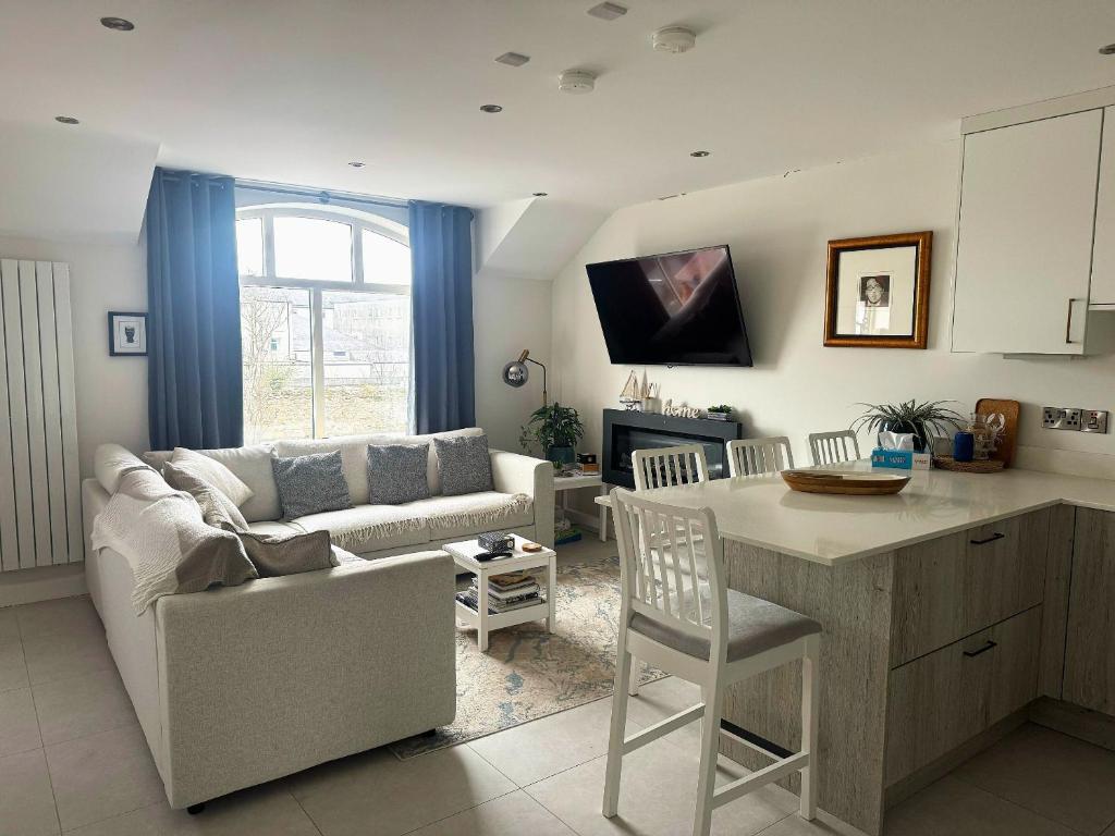 Χώρος καθιστικού στο Central Ballycastle Beach Residence