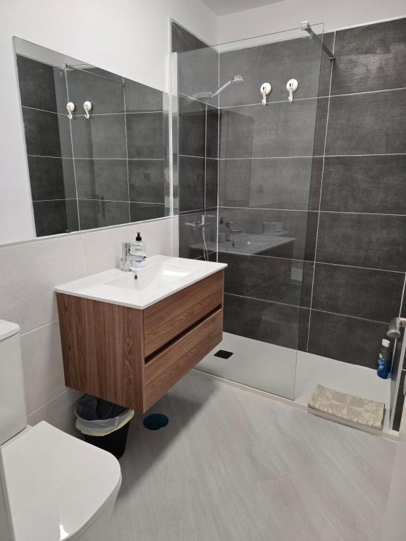 Kúpeľňa v ubytovaní Casa Natalia