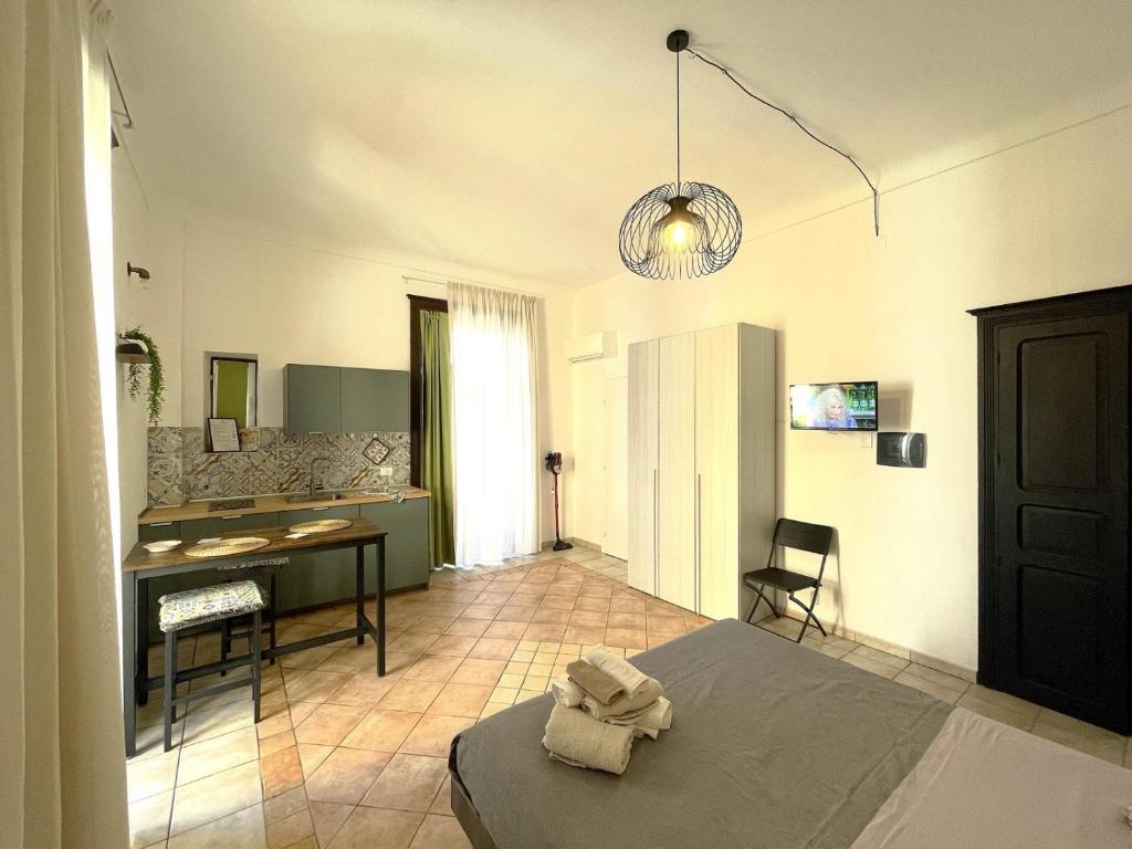 Kuchyň nebo kuchyňský kout v ubytování Dimora La Torre