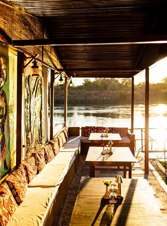 Posezení v ubytování Fenti Nubian Resort