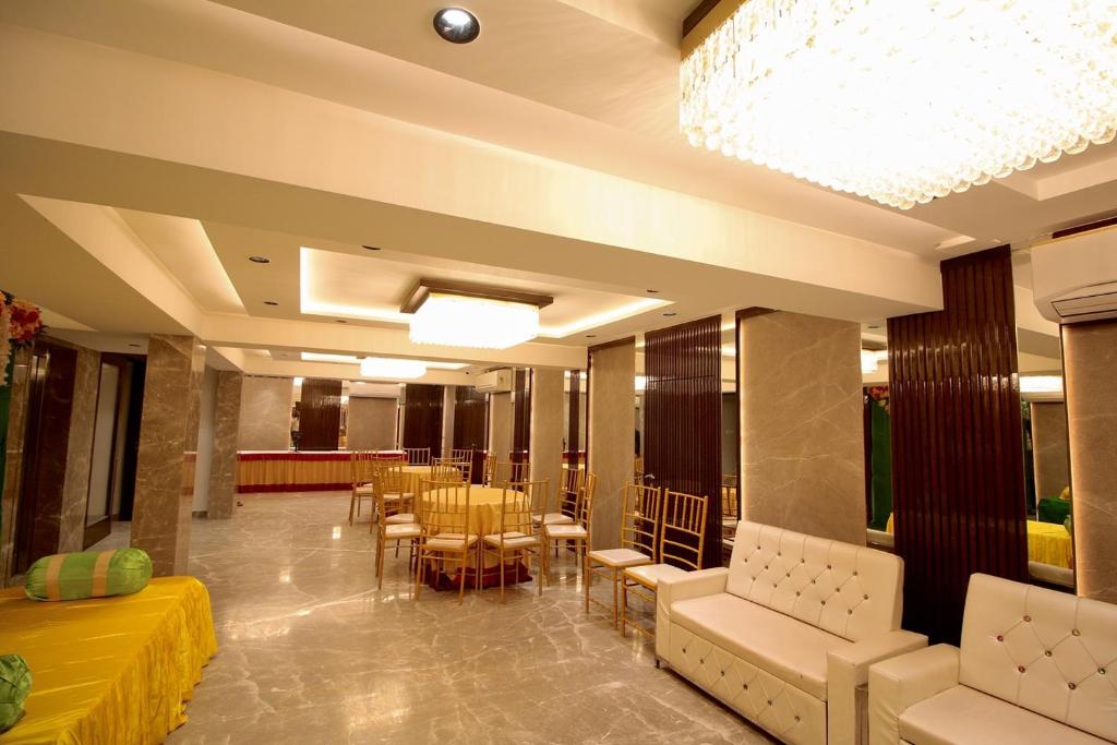 Posezení v ubytování Evara-Meraki Inn