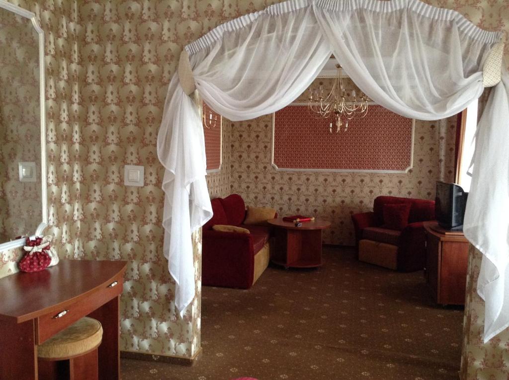 Posezení v ubytování Hotel Serpanok