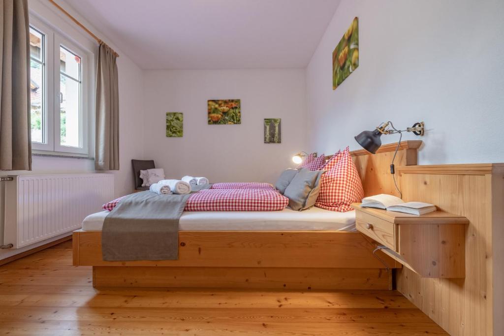 Postel nebo postele na pokoji v ubytování Ferienwohnung Klancnik