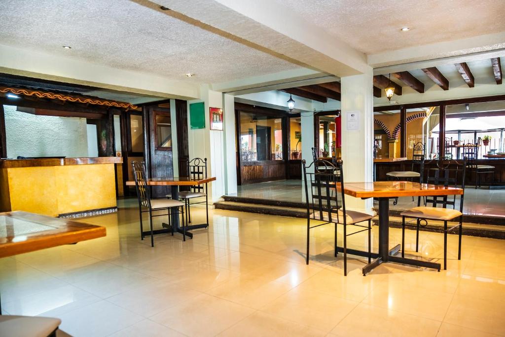 Posezení v ubytování Capital O Hotel Central, Xalapa