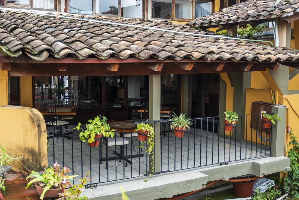 Budova, kde se hotel nachází