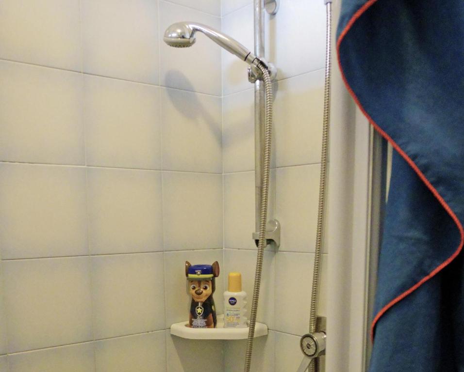 Koupelna v ubytování CONDOMINIO TREVI