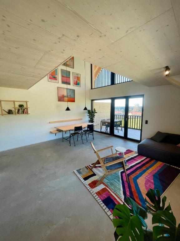 Posezení v ubytování Ferienappartements Bayer
