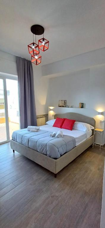 Postel nebo postele na pokoji v ubytování G&A rooms