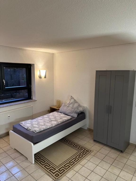 Postel nebo postele na pokoji v ubytování Appartement "Buddha"