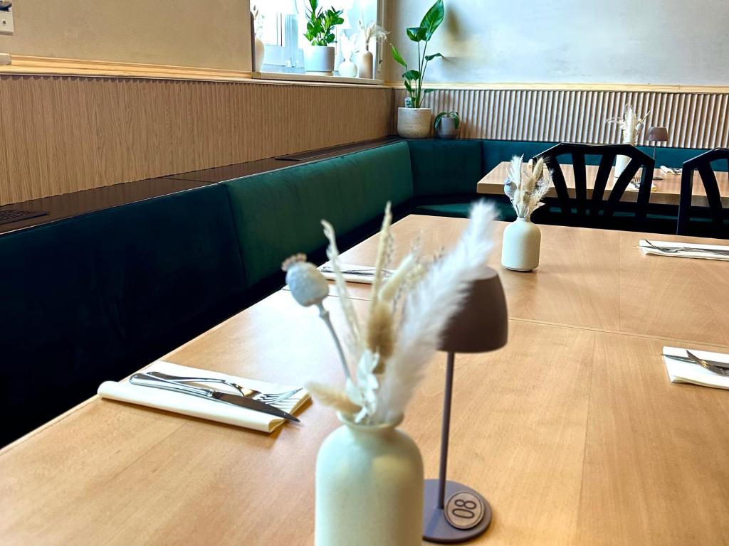 Restaurace v ubytování Altes Rathaus am Elz Garten