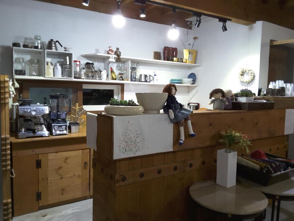 Kuchyň nebo kuchyňský kout v ubytování Yettle Hanok Stay