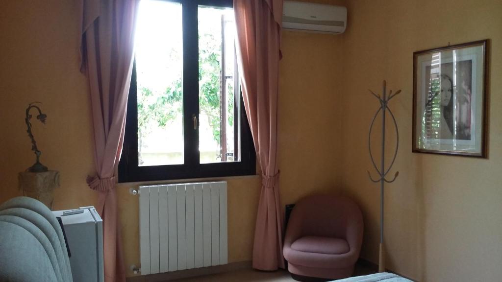 Posezení v ubytování B&B Castellazzo
