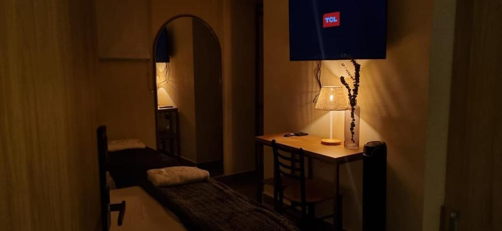 TV a/nebo společenská místnost v ubytování Hotel RUTA365