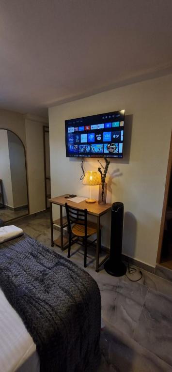 Postel nebo postele na pokoji v ubytování Hotel RUTA365
