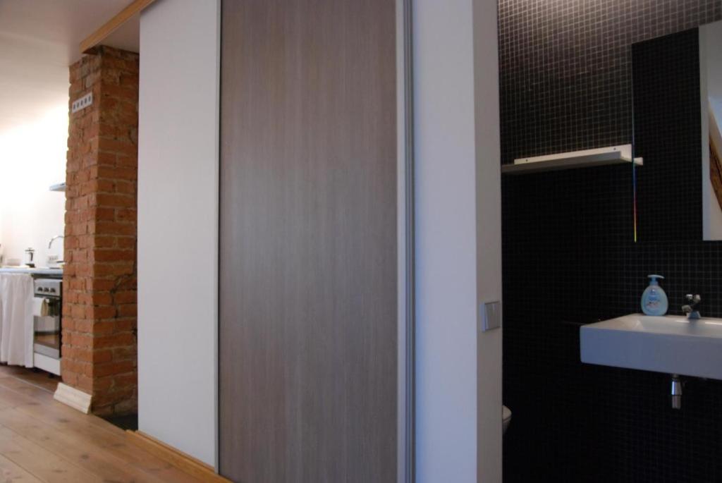 Kuchyň nebo kuchyňský kout v ubytování Amber Private Rooms