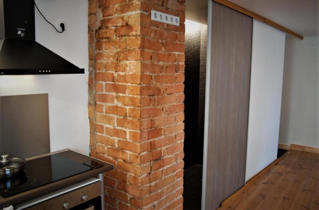 Kuchyň nebo kuchyňský kout v ubytování Amber Private Rooms