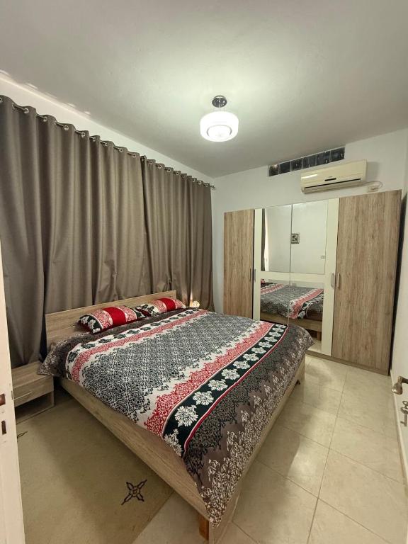 Postel nebo postele na pokoji v ubytování Maison independante taourit