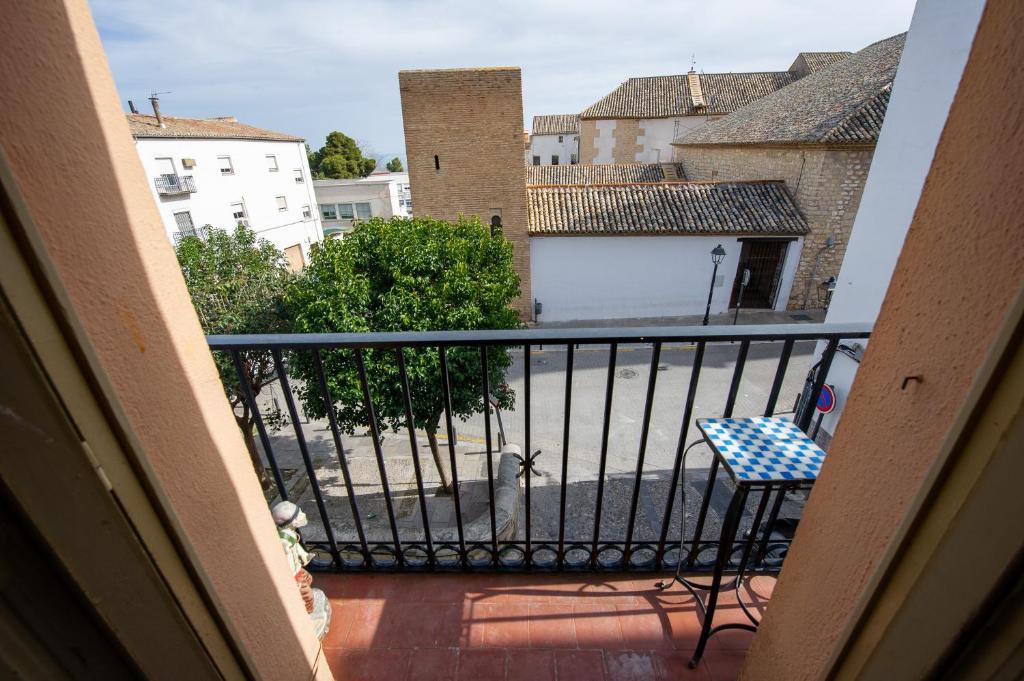 Μπαλκόνι ή βεράντα στο Piso Turístico Noches de Palacio en Jaén