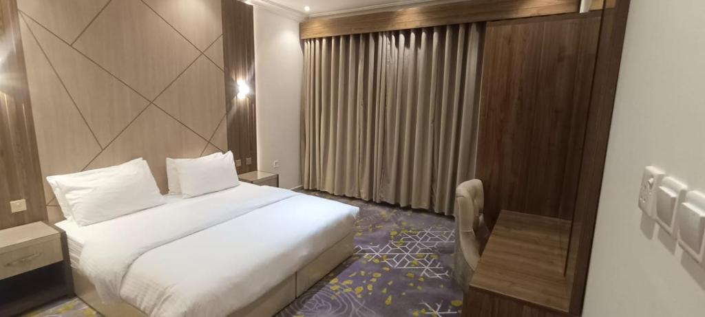 Cama o camas de una habitación en أبها ريجنسي Abha Regency