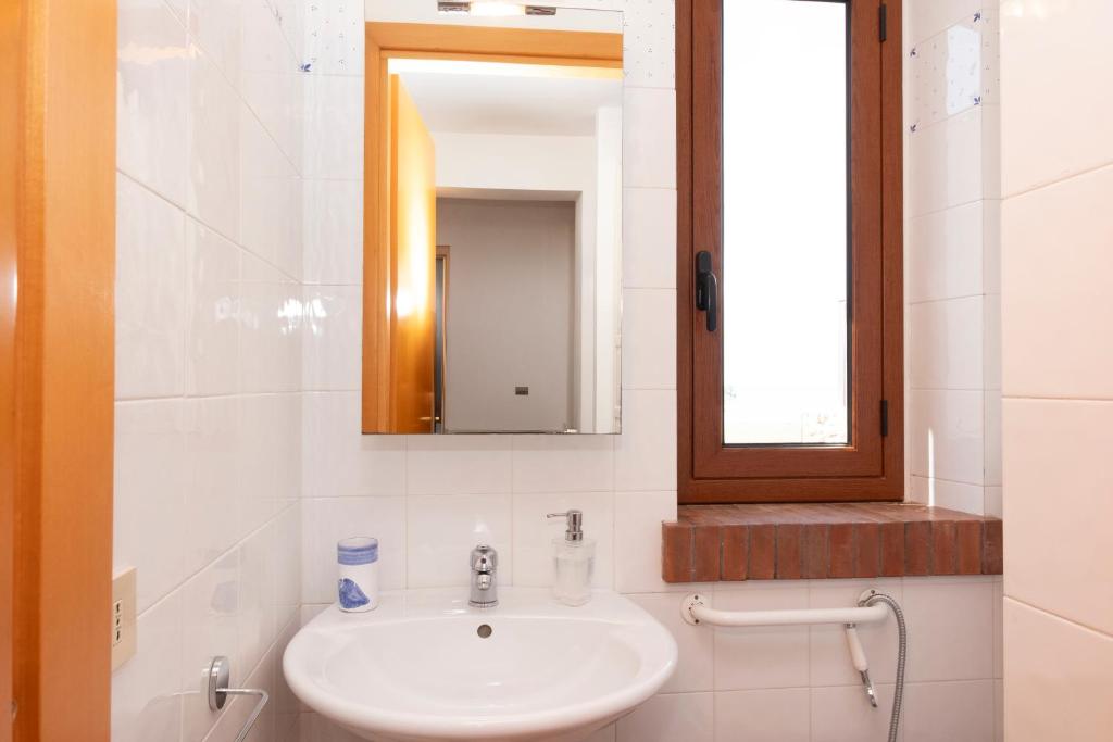 Łazienka w obiekcie Casa Ponente con Vista Mare a Macari
