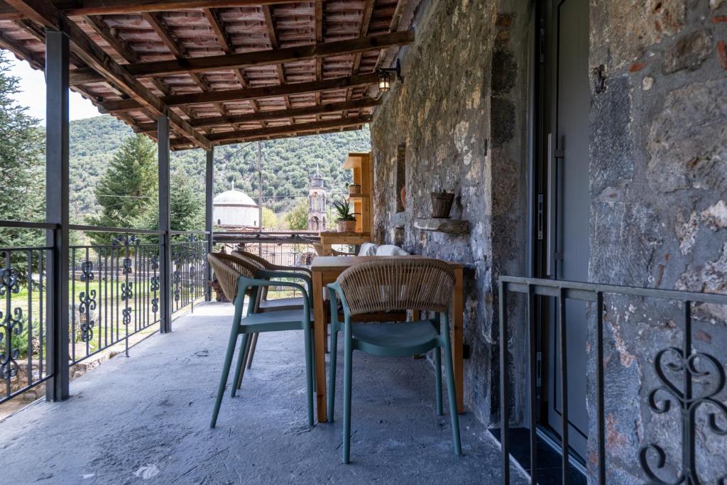 Balkon lub taras w obiekcie Green's House