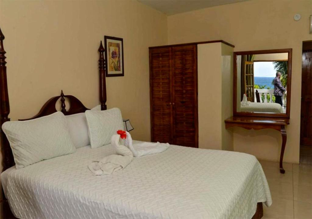 Postel nebo postele na pokoji v ubytování Chateau Margarita JA