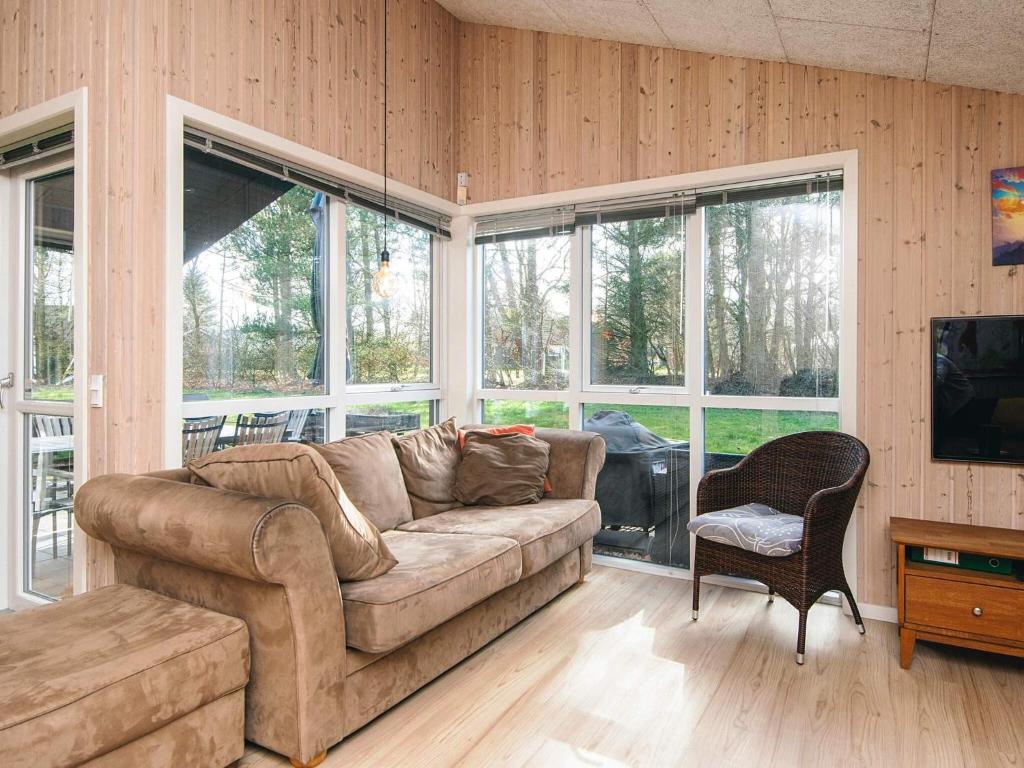 Posezení v ubytování Holiday home Oksbøl LXXXI