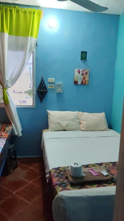 Postel nebo postele na pokoji v ubytování Casa Atrapasueños