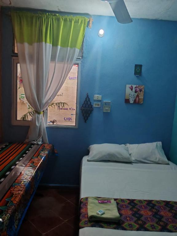 Postel nebo postele na pokoji v ubytování Casa Atrapasueños