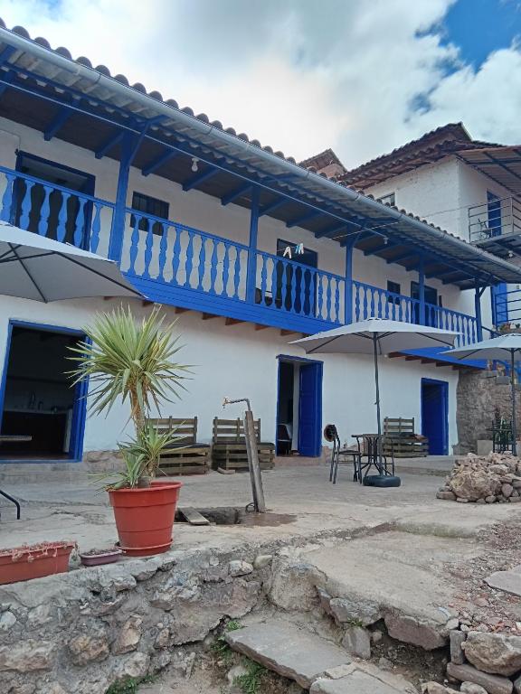 Budova, kde se hostel nachází