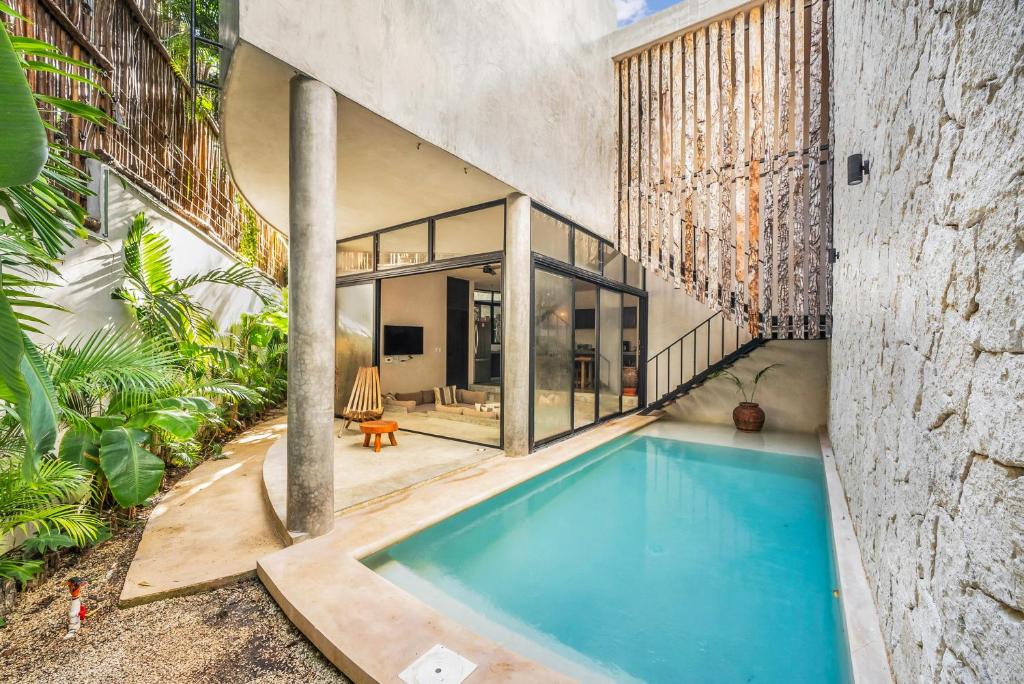 Πισίνα στο ή κοντά στο Tulum Hidden Gem Villa - Pv Pool - Concierge 3A