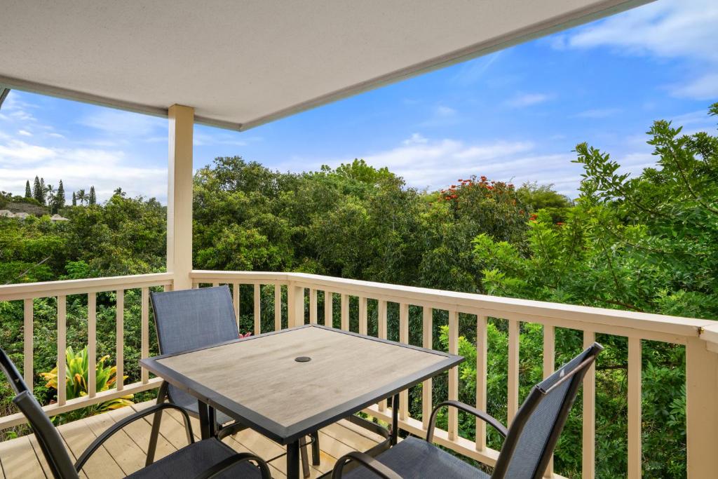 Balkón nebo terasa v ubytování Hanalei Bay Villa Cottage 2Br 2Ba with Mountain Views HBV24