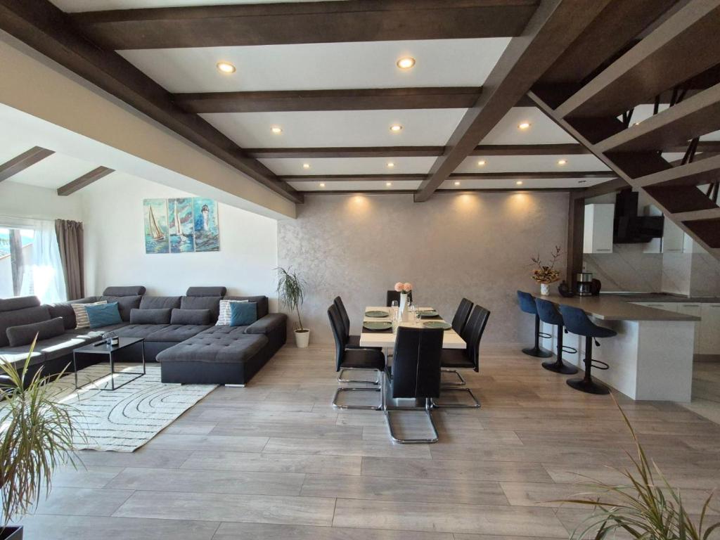 Posezení v ubytování Guest House Galeb2