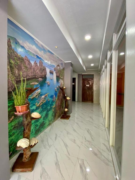 Vstupní hala nebo recepce v ubytování Elena's Suite El Nido